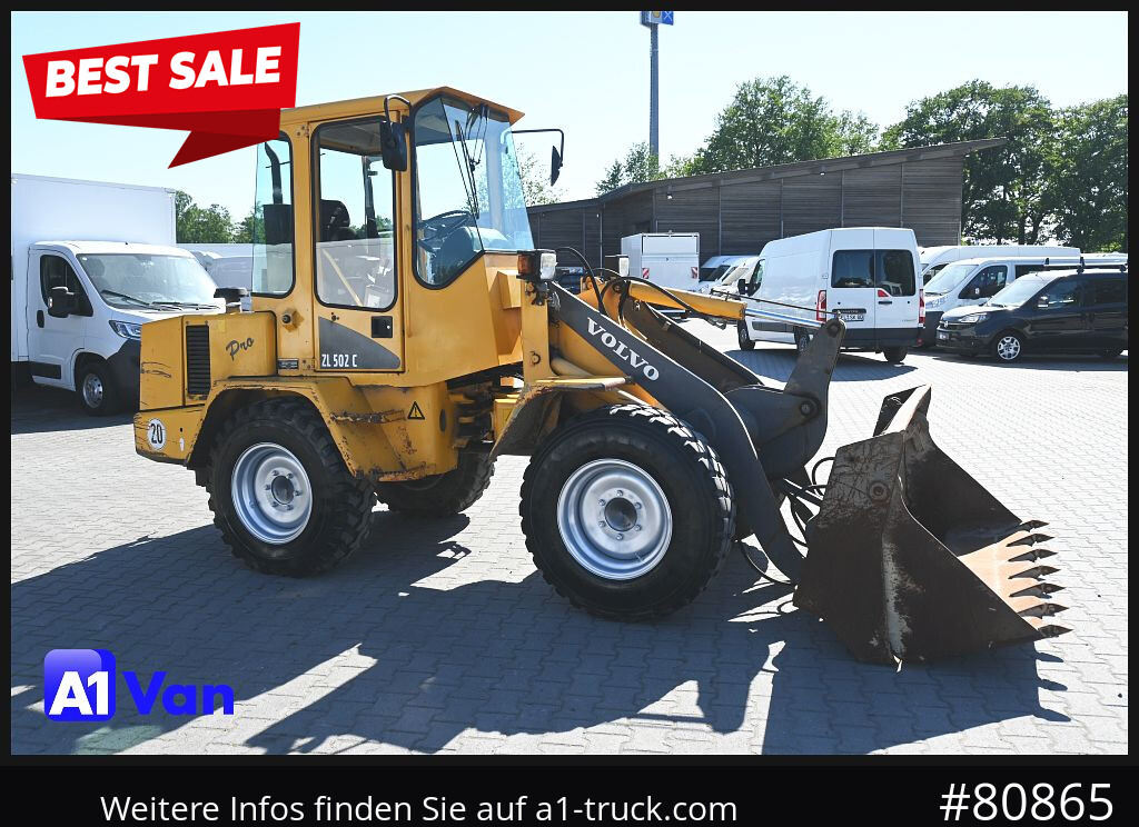 VOLVO Volvo ZL 502-C - Hjullaster: bilde 1 VOLVO Volvo ZL 502-C - Hjullaster: bilde 1