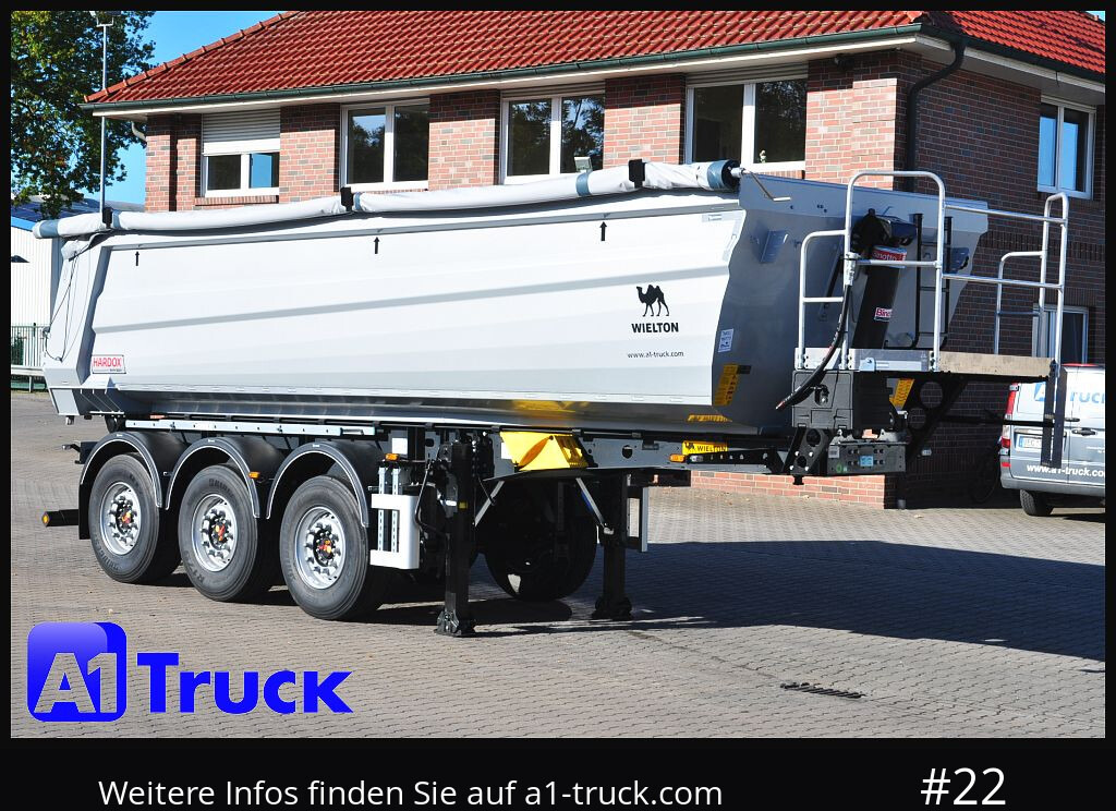 WIELTON Wielton 26m³ Strong Master Stahl - Tippsemi: bilde 1 WIELTON Wielton 26m³ Strong Master Stahl - Tippsemi: bilde 1
