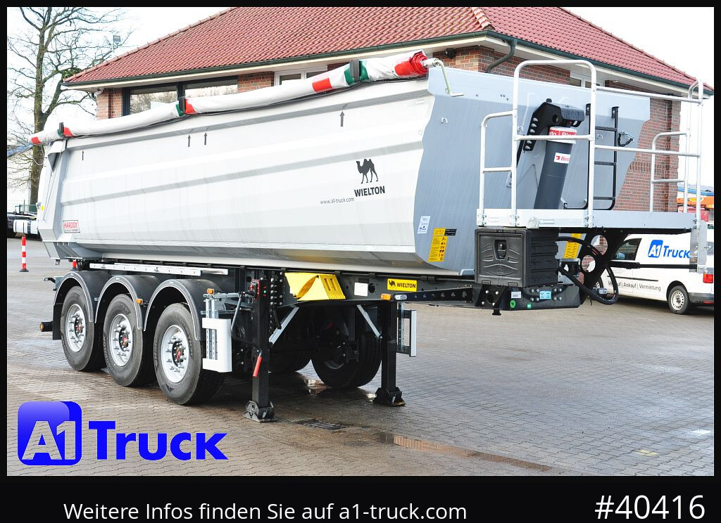 WIELTON Wielton 26m³ Strong Master Stahl - Tippsemi: bilde 1 WIELTON Wielton 26m³ Strong Master Stahl - Tippsemi: bilde 1