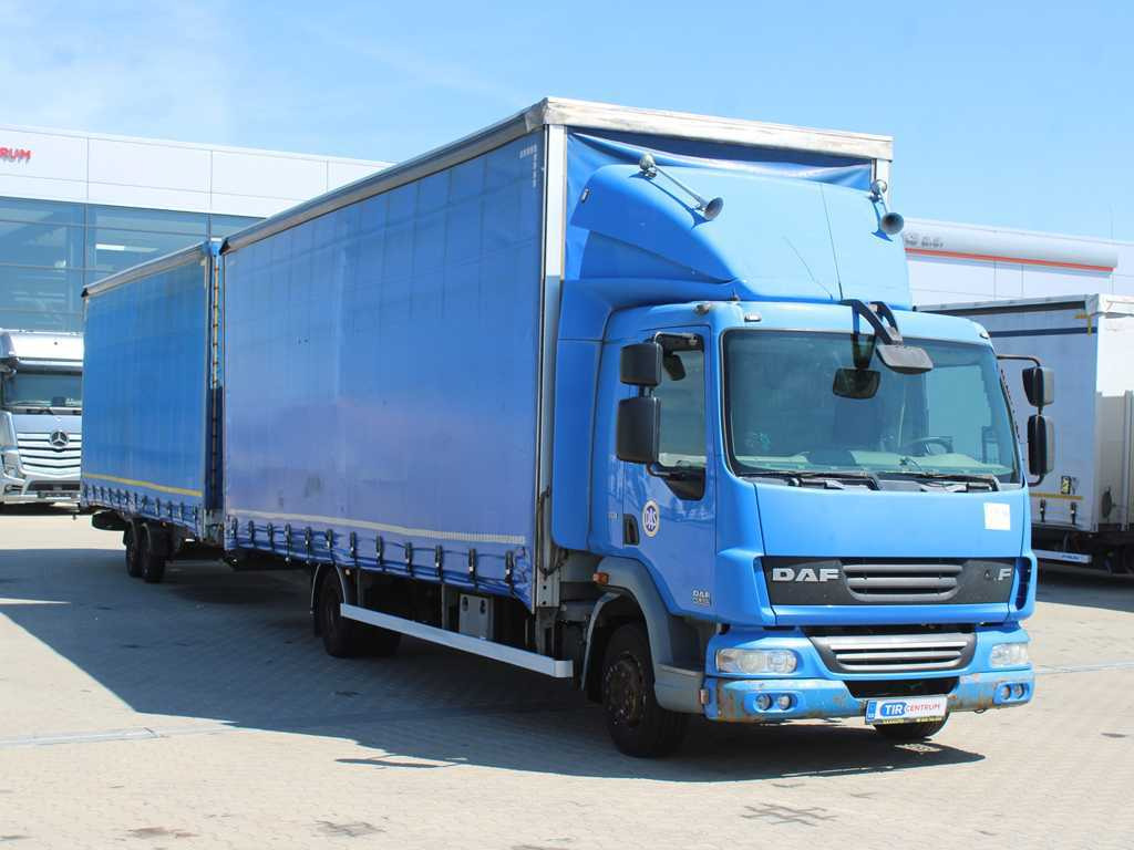 DAF FA LF 45, EURO 5, TYRES 80% + AGADOS TRAILER - Kapellbil: bilde 3 DAF FA LF 45, EURO 5, TYRES 80% + AGADOS TRAILER - Kapellbil: bilde 3