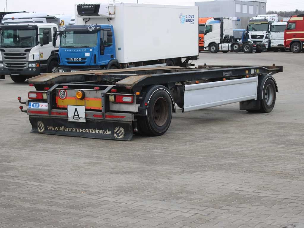 Hüffermann HAR 18.70, AXLES SAF, PNEU 80% - Krokhenger/ Liftdumper henger: bilde 3 Hüffermann HAR 18.70, AXLES SAF, PNEU 80% - Krokhenger/ Liftdumper henger: bilde 3