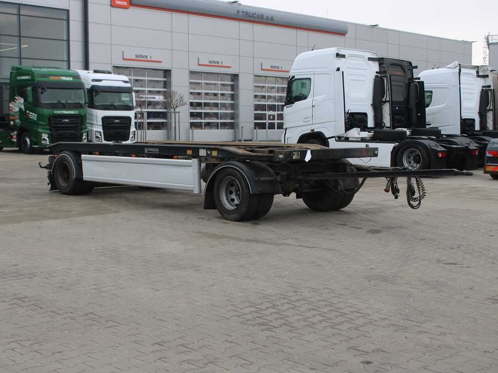 Hüffermann HAR 18.70, AXLES SAF, PNEU 80% - Krokhenger/ Liftdumper henger: bilde 2 Hüffermann HAR 18.70, AXLES SAF, PNEU 80% - Krokhenger/ Liftdumper henger: bilde 2