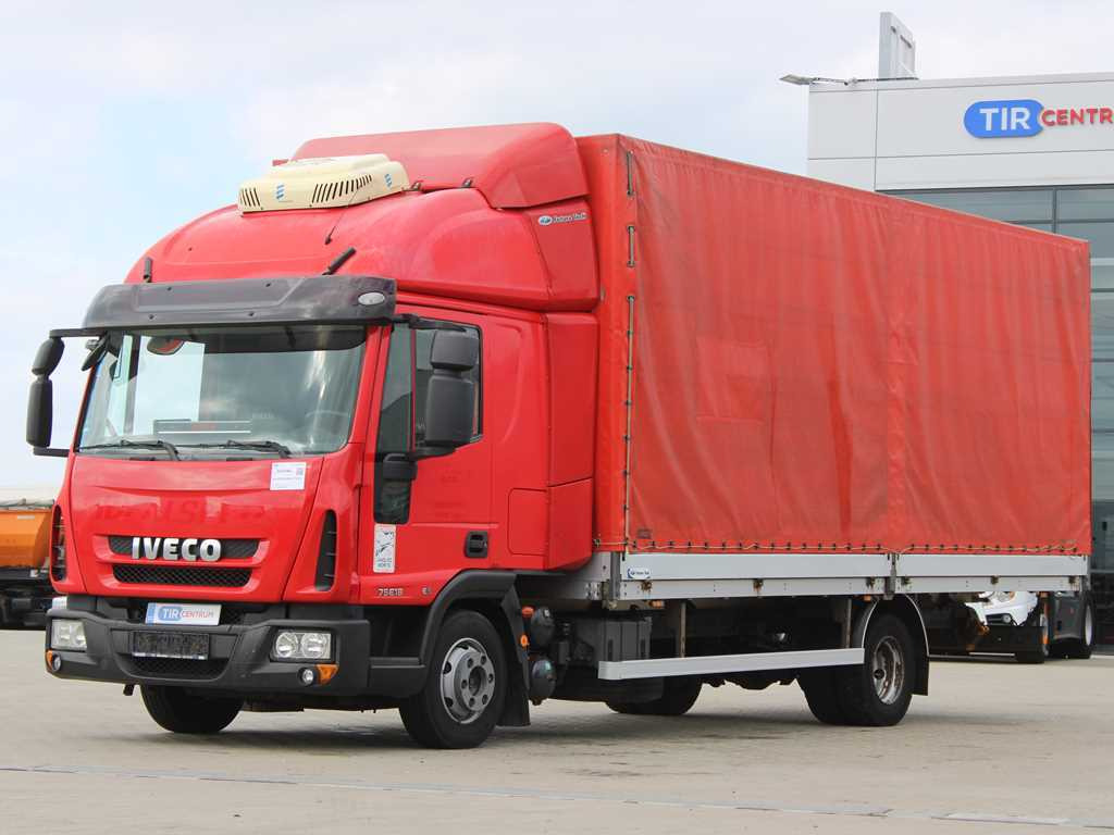 Iveco EUROCARGO 75E18, INDEPENDENT AIR CONDITIONING, EURO 5, SIDE PANEL - Kapellbil: bilde 1 Iveco EUROCARGO 75E18, INDEPENDENT AIR CONDITIONING, EURO 5, SIDE PANEL - Kapellbil: bilde 1