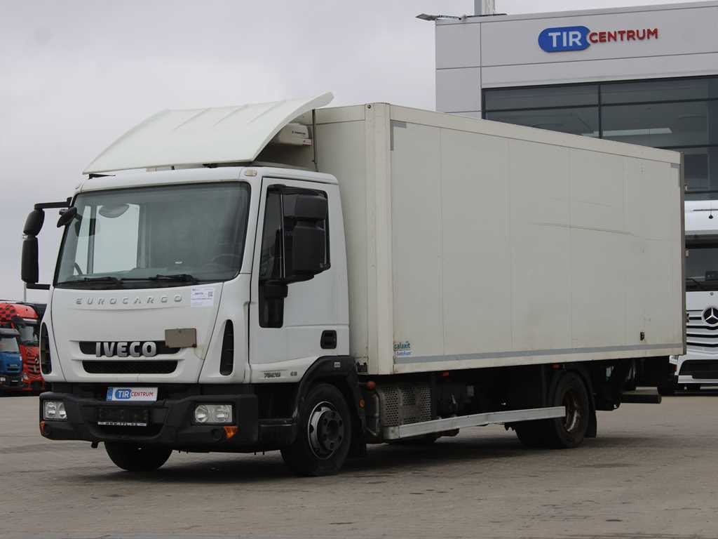 Iveco EUROCARGO 75E19, THERMO KING C - 450e, HYDRAULIC FRONT - Lastebil med kjøl: bilde 1 Iveco EUROCARGO 75E19, THERMO KING C - 450e, HYDRAULIC FRONT - Lastebil med kjøl: bilde 1
