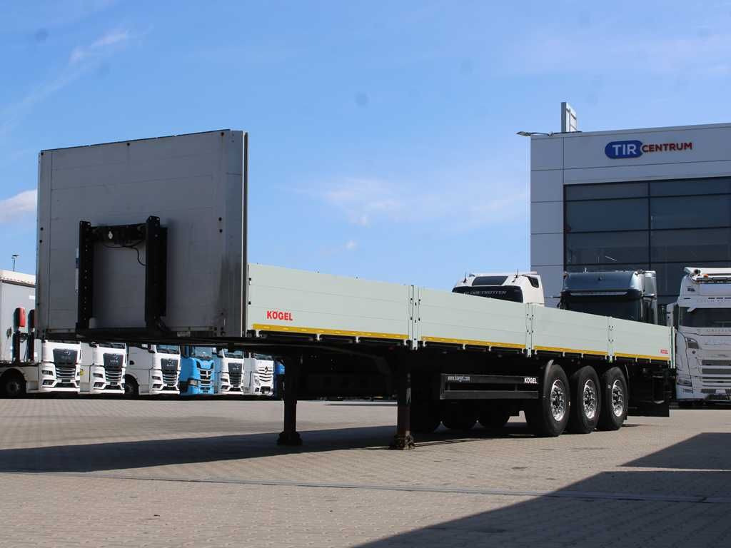 Kögel SN 24, LIFTING AXLE, MULTILOCK, SIDEWALLS - Åpen semitrailer: bilde 1 Kögel SN 24, LIFTING AXLE, MULTILOCK, SIDEWALLS - Åpen semitrailer: bilde 1