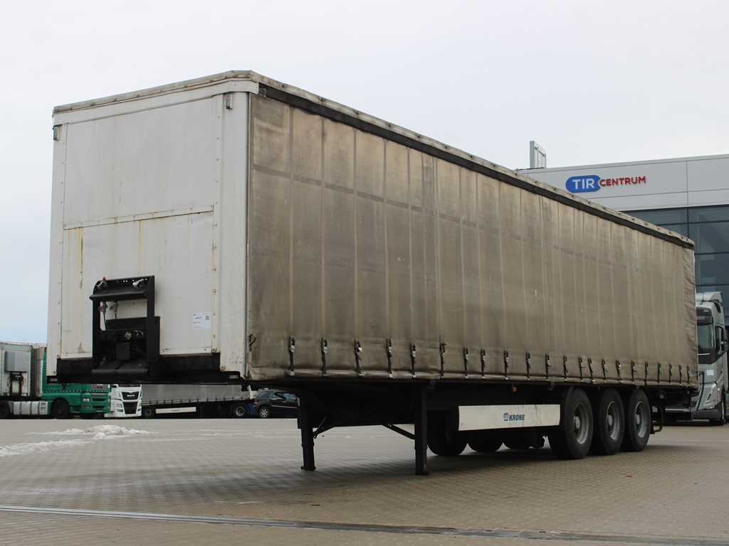 Krone KRONE SDP 27 WKE, LIFTING AXLE - Gardintrailer: bilde 1 Krone KRONE SDP 27 WKE, LIFTING AXLE - Gardintrailer: bilde 1
