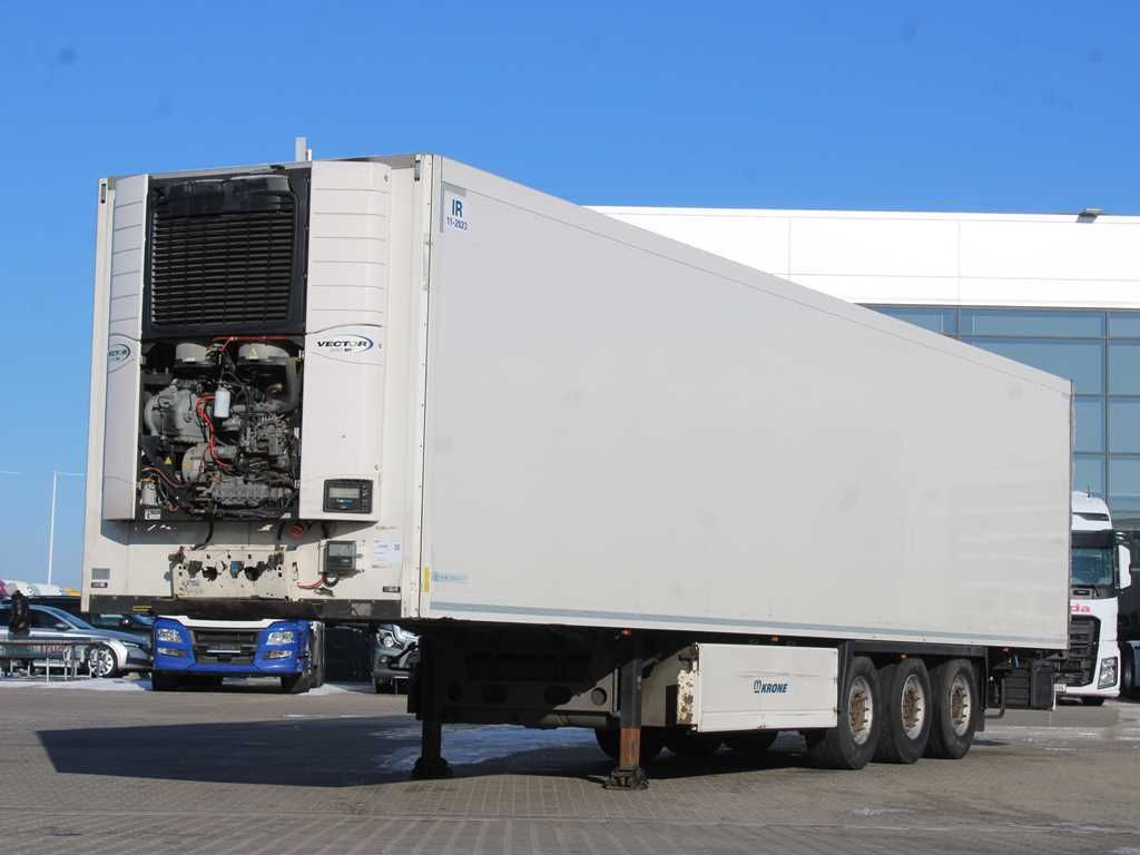 Krone SD,LIFTING AXLE,2X PALLET BASKET,DOUBLE CHAMBER - Kjølesemi: bilde 1 Krone SD,LIFTING AXLE,2X PALLET BASKET,DOUBLE CHAMBER - Kjølesemi: bilde 1