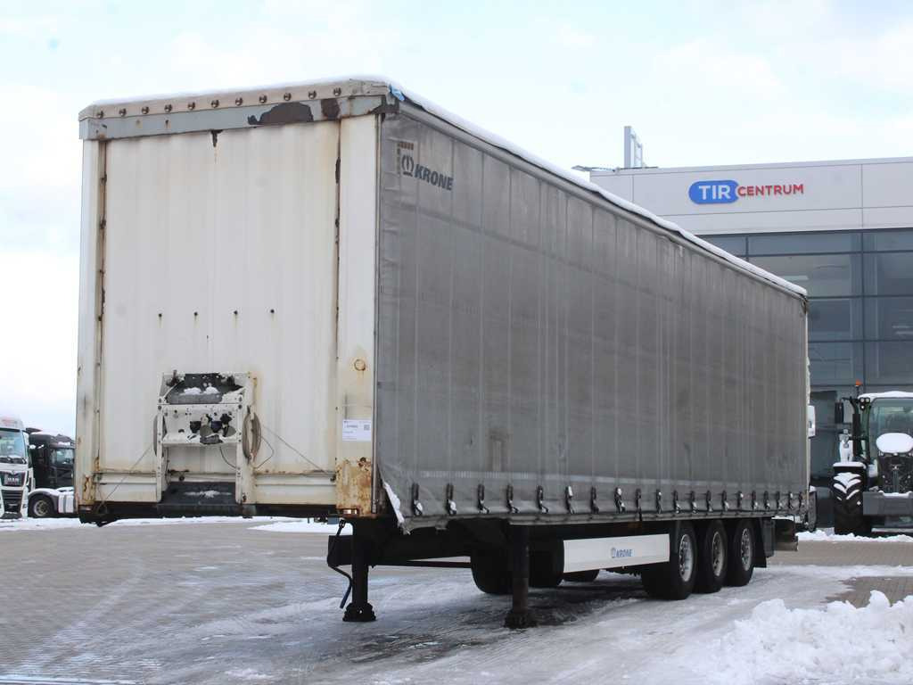 Krone SD, LOWDECK, MULTILOCK, LIFTING AXLE, LIFTING ROOF - Gardintrailer: bilde 1 Krone SD, LOWDECK, MULTILOCK, LIFTING AXLE, LIFTING ROOF - Gardintrailer: bilde 1