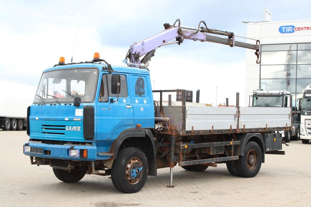 LIAZ 18.23,CRANE NJ SR-70 PT,BEACONS - Planbil, Kranbil: bilde 1 LIAZ 18.23,CRANE NJ SR-70 PT,BEACONS - Planbil, Kranbil: bilde 1