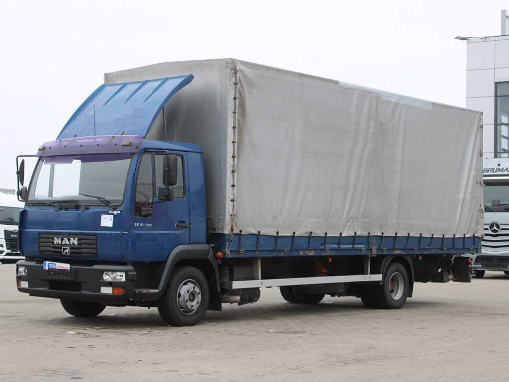 MAN LE 12.220, EURO 3, HYDRAULIC FRONT, TIRES 80% - Kapellbil: bilde 1 MAN LE 12.220, EURO 3, HYDRAULIC FRONT, TIRES 80% - Kapellbil: bilde 1