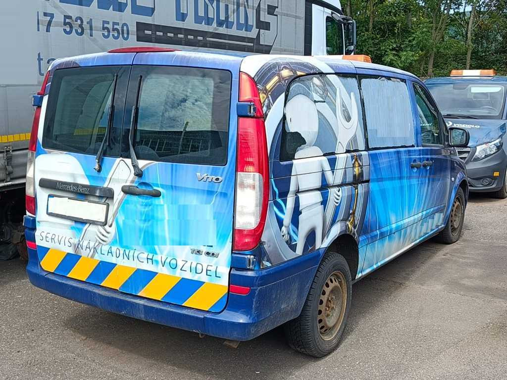 Mercedes-Benz VITO 113 CDI - Kassebil: bilde 5 Mercedes-Benz VITO 113 CDI - Kassebil: bilde 5