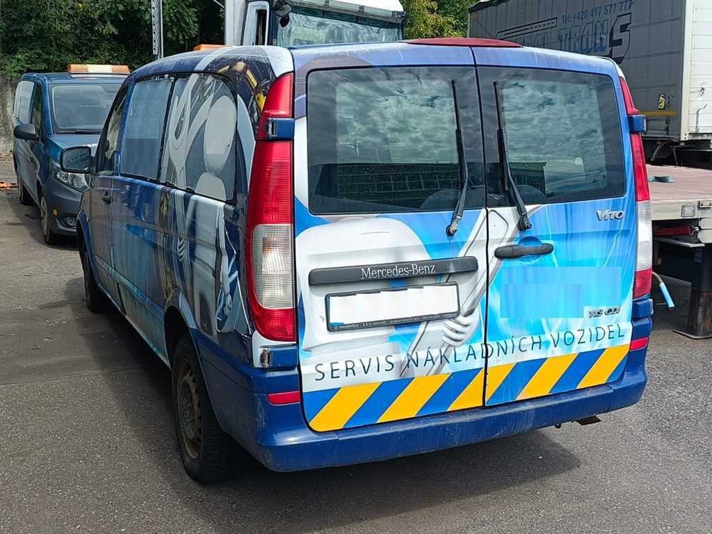 Mercedes-Benz VITO 113 CDI - Kassebil: bilde 4 Mercedes-Benz VITO 113 CDI - Kassebil: bilde 4