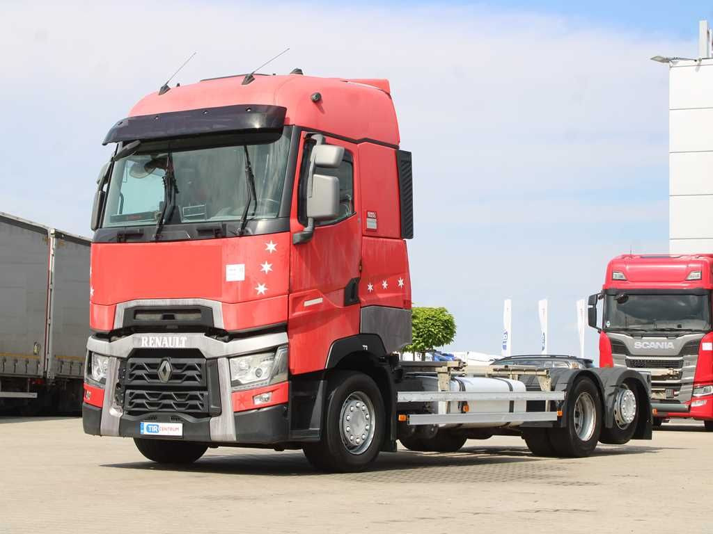 Renault T 480, BDF, EURO 6, AIR SUSPENSIONS,LIFTING AXLE - Chassis lastebil: bilde 1 Renault T 480, BDF, EURO 6, AIR SUSPENSIONS,LIFTING AXLE - Chassis lastebil: bilde 1