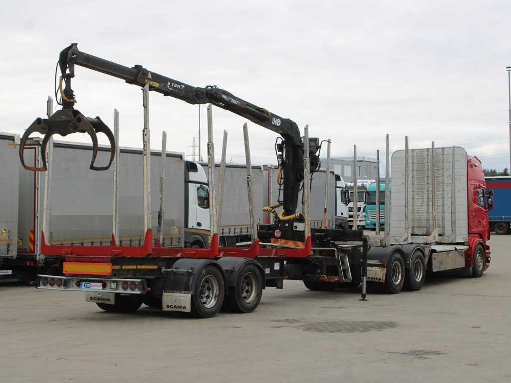Scania R 480, HYDRAULIC ARM LHO L120Z(78), 6X4 - Tømmerbil, Kranbil: bilde 4 Scania R 480, HYDRAULIC ARM LHO L120Z(78), 6X4 - Tømmerbil, Kranbil: bilde 4