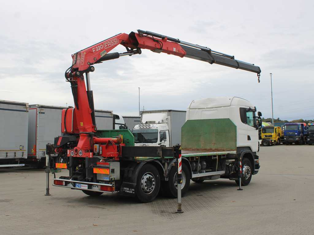Scania R 500, 6X2, EURO 4, OPTICRUISE, HYDRAULIC ARM FASSI F220A.23 - Planbil, Kranbil: bilde 4 Scania R 500, 6X2, EURO 4, OPTICRUISE, HYDRAULIC ARM FASSI F220A.23 - Planbil, Kranbil: bilde 4