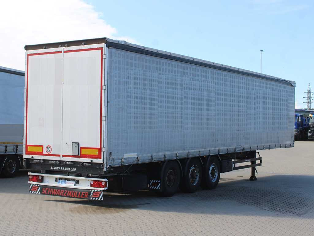 Schwarzmüller S1, LIFTING AXLE, MULTILOCK - Gardintrailer: bilde 4 Schwarzmüller S1, LIFTING AXLE, MULTILOCK - Gardintrailer: bilde 4