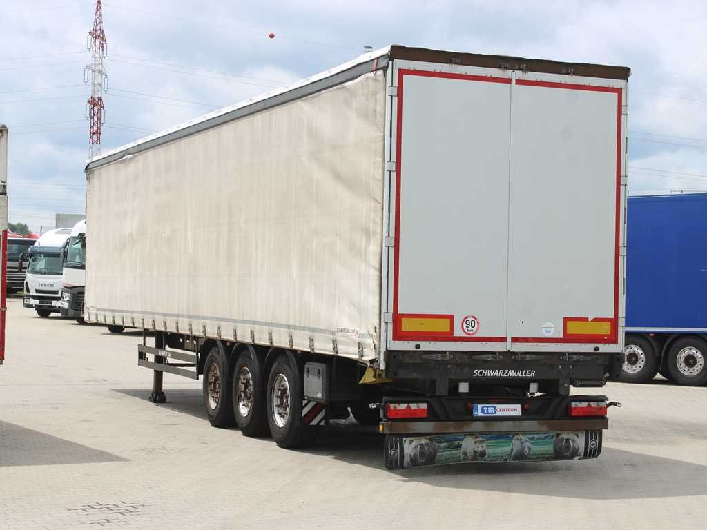 Schwarzmüller SPA 3/E, LIFTING AXLE, MULDA, SAF, MULTILOCK - Gardintrailer: bilde 4 Schwarzmüller SPA 3/E, LIFTING AXLE, MULDA, SAF, MULTILOCK - Gardintrailer: bilde 4