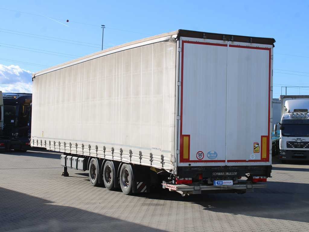 Schwarzmüller SPA 3/E, LOWDECK, LIFT AXLE, HYDRAULIC FRONT, SAF - Gardintrailer: bilde 5 Schwarzmüller SPA 3/E, LOWDECK, LIFT AXLE, HYDRAULIC FRONT, SAF - Gardintrailer: bilde 5