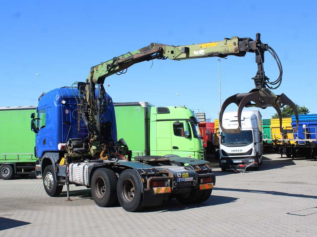 Scania R420, 6x4, EURO 3, HYDRAULIC ARM LOGLIFT F135ZT94A, LIGHTS - Trekkvogn: bilde 5 Scania R420, 6x4, EURO 3, HYDRAULIC ARM LOGLIFT F135ZT94A, LIGHTS - Trekkvogn: bilde 5