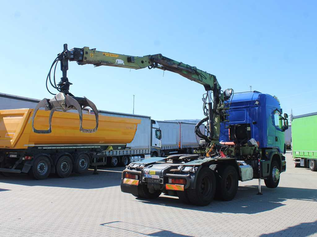 Scania R420, 6x4, EURO 3, HYDRAULIC ARM LOGLIFT F135ZT94A, LIGHTS - Trekkvogn: bilde 4 Scania R420, 6x4, EURO 3, HYDRAULIC ARM LOGLIFT F135ZT94A, LIGHTS - Trekkvogn: bilde 4