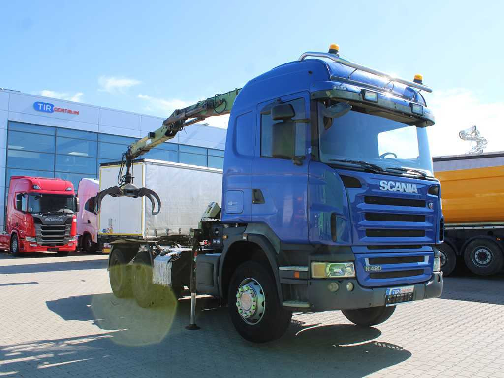 Scania R420, 6x4, EURO 3, HYDRAULIC ARM LOGLIFT F135ZT94A, LIGHTS - Trekkvogn: bilde 3 Scania R420, 6x4, EURO 3, HYDRAULIC ARM LOGLIFT F135ZT94A, LIGHTS - Trekkvogn: bilde 3