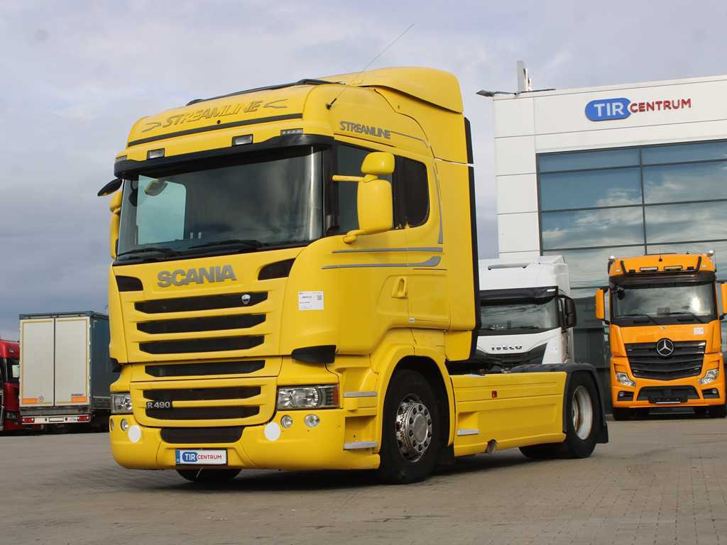 Scania R490, EURO 6, RETARDER - Trekkvogn: bilde 1 Scania R490, EURO 6, RETARDER - Trekkvogn: bilde 1