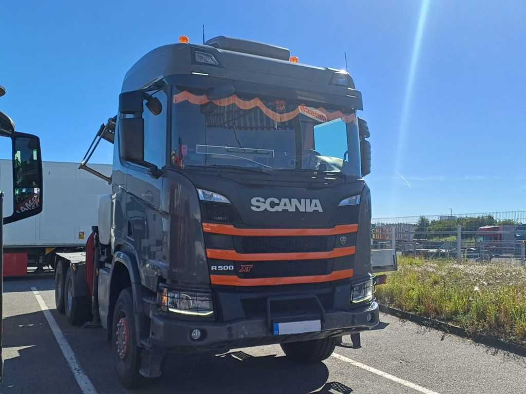 Scania R500, 6x6, RETARDER, OPTICRUISE, PALFINGER EPSILON S260Z96 - Trekkvogn: bilde 3 Scania R500, 6x6, RETARDER, OPTICRUISE, PALFINGER EPSILON S260Z96 - Trekkvogn: bilde 3