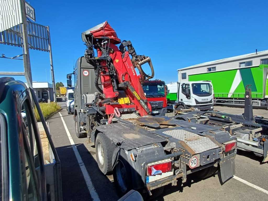 Scania R500, 6x6, RETARDER, OPTICRUISE, PALFINGER EPSILON S260Z96 - Trekkvogn: bilde 5 Scania R500, 6x6, RETARDER, OPTICRUISE, PALFINGER EPSILON S260Z96 - Trekkvogn: bilde 5
