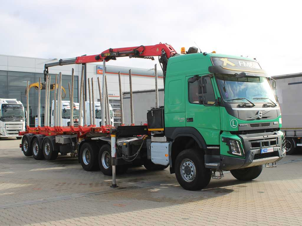 Volvo FM 540, EURO 6, 6X6, VEB+, HYDRAULIC ARM PALFINGER Q170Z96 - Trekkvogn, Tømmersemi: bilde 4 Volvo FM 540, EURO 6, 6X6, VEB+, HYDRAULIC ARM PALFINGER Q170Z96 - Trekkvogn, Tømmersemi: bilde 4