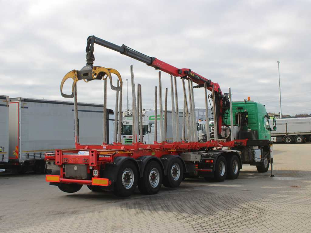 Volvo FM 540, EURO 6, 6X6, VEB+, HYDRAULIC ARM PALFINGER Q170Z96 - Trekkvogn, Tømmersemi: bilde 5 Volvo FM 540, EURO 6, 6X6, VEB+, HYDRAULIC ARM PALFINGER Q170Z96 - Trekkvogn, Tømmersemi: bilde 5