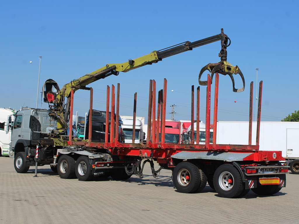 Volvo FMX 500, 6X6,LOGLIFT F265Z95 +trailer DOLL(2007) - Tømmerbil, Kranbil: bilde 4 Volvo FMX 500, 6X6,LOGLIFT F265Z95 +trailer DOLL(2007) - Tømmerbil, Kranbil: bilde 4