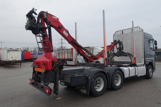 DAF FAT XF 510 mit Penz Ladekran 15Z8.70 inkl. Holzgreifer 6x4 - Tømmerbil: bilde 4 DAF FAT XF 510 mit Penz Ladekran 15Z8.70 inkl. Holzgreifer 6x4 - Tømmerbil: bilde 4