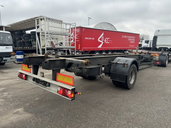 Hangler 1-Achs Lafette ZACOL 10 zwillingsbereift - Container-transport/ Vekselflak tilhenger: bilde 4 Hangler 1-Achs Lafette ZACOL 10 zwillingsbereift - Container-transport/ Vekselflak tilhenger: bilde 4