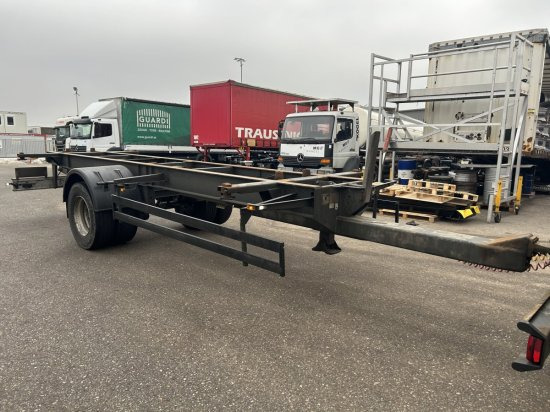 Hangler 1-Achs Lafette ZACOL 10 zwillingsbereift - Container-transport/ Vekselflak tilhenger: bilde 1 Hangler 1-Achs Lafette ZACOL 10 zwillingsbereift - Container-transport/ Vekselflak tilhenger: bilde 1