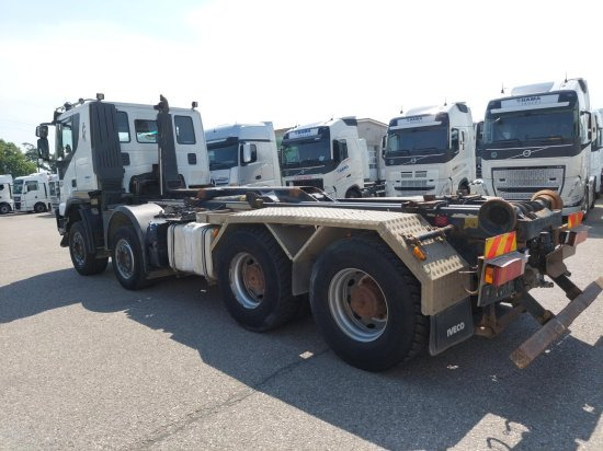 Krokbil, Kranbil Iveco 8x4 Meiller Abroller, Automatik, E6, Retarder,: bilde 6