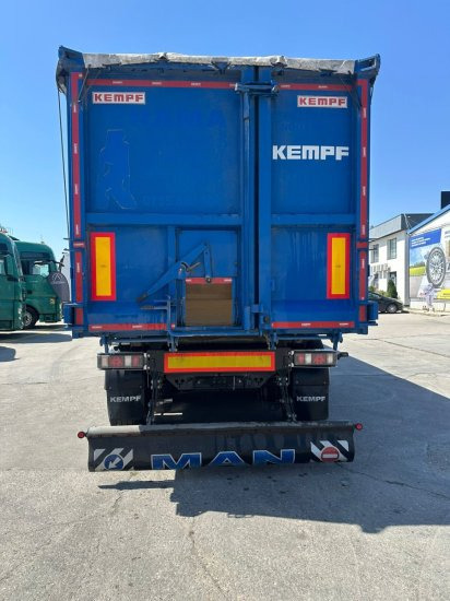 Kempf SKM 39 Alu-Kastenmulde 55m³ Rollplane - Tippsemi: bilde 2 Kempf SKM 39 Alu-Kastenmulde 55m³ Rollplane - Tippsemi: bilde 2