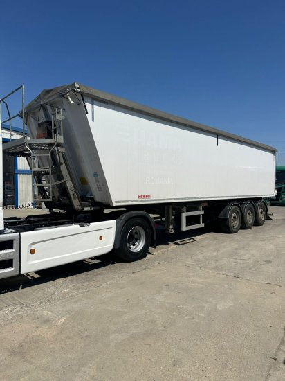 Kempf SKM 39 Alu-Kastenmulde 55m³ Rollplane - Tippsemi: bilde 1 Kempf SKM 39 Alu-Kastenmulde 55m³ Rollplane - Tippsemi: bilde 1