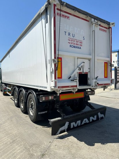 Kempf SKM 39 Alu-Kastenmulde 55m³ Rollplane - Tippsemi: bilde 2 Kempf SKM 39 Alu-Kastenmulde 55m³ Rollplane - Tippsemi: bilde 2