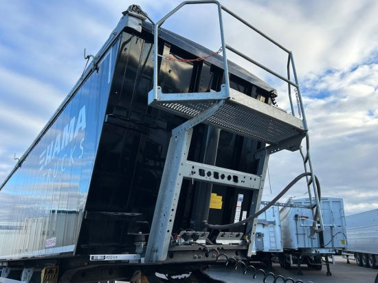 Kempf SKM AK 39 Alu-Kastenmulde 55m³ Rollplane - Tippsemi: bilde 3 Kempf SKM AK 39 Alu-Kastenmulde 55m³ Rollplane - Tippsemi: bilde 3