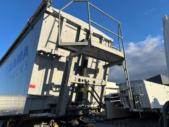 Kempf SKM AK 39 Alu-Kastenmulde 55m³ Rollplane - Tippsemi: bilde 3 Kempf SKM AK 39 Alu-Kastenmulde 55m³ Rollplane - Tippsemi: bilde 3