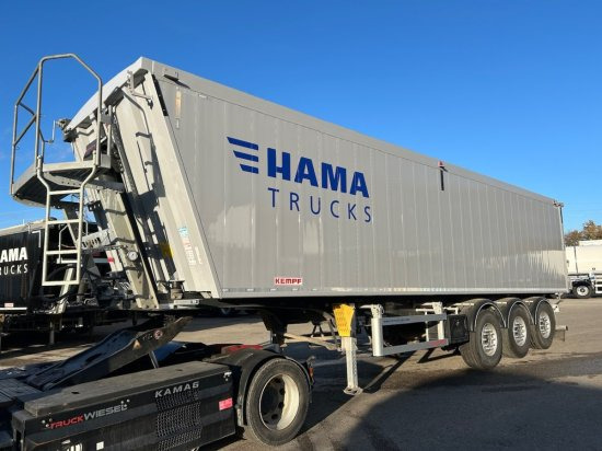 Kempf SKM AK 39 Alu-Kastenmulde 55m³ Rollplane - Tippsemi: bilde 1 Kempf SKM AK 39 Alu-Kastenmulde 55m³ Rollplane - Tippsemi: bilde 1