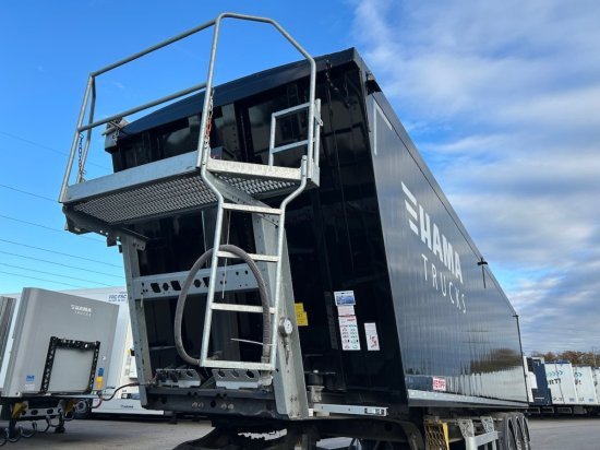 Kempf SKM AK 39 Alu-Kastenmulde 55m³ Rollplane - Tippsemi: bilde 2 Kempf SKM AK 39 Alu-Kastenmulde 55m³ Rollplane - Tippsemi: bilde 2