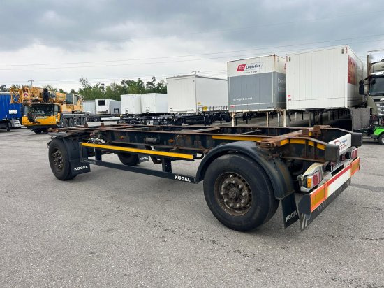 Kögel AW18, BDF-Lafette, BPW-Achsen - Container-transport/ Vekselflak tilhenger: bilde 4 Kögel AW18, BDF-Lafette, BPW-Achsen - Container-transport/ Vekselflak tilhenger: bilde 4
