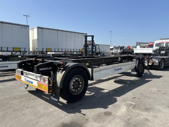 Krone AZ 18, Standard-Lafette BPW-Achsen, - Container-transport/ Vekselflak tilhenger: bilde 4 Krone AZ 18, Standard-Lafette BPW-Achsen, - Container-transport/ Vekselflak tilhenger: bilde 4