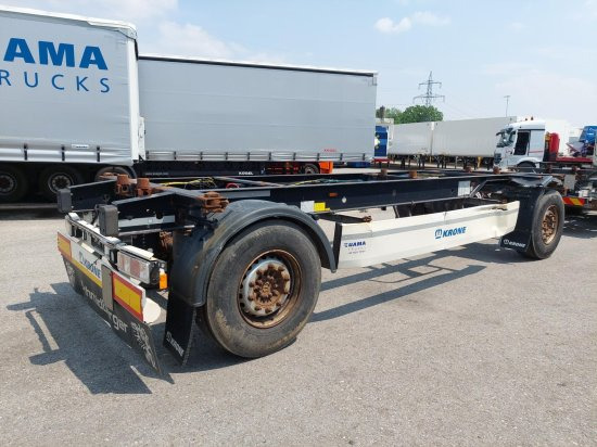 Krone AZ 18, Standard-Lafette Krone-Achsen, - Container-transport/ Vekselflak tilhenger: bilde 2 Krone AZ 18, Standard-Lafette Krone-Achsen, - Container-transport/ Vekselflak tilhenger: bilde 2