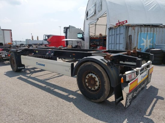 Krone AZ 18, Standard-Lafette Krone-Achsen, - Container-transport/ Vekselflak tilhenger: bilde 4 Krone AZ 18, Standard-Lafette Krone-Achsen, - Container-transport/ Vekselflak tilhenger: bilde 4