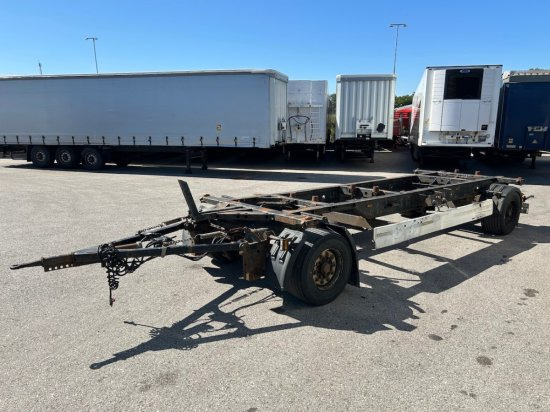 Krone AZW, Maxi BDF-Lafette, BPW-Achsen - Container-transport/ Vekselflak tilhenger: bilde 1 Krone AZW, Maxi BDF-Lafette, BPW-Achsen - Container-transport/ Vekselflak tilhenger: bilde 1