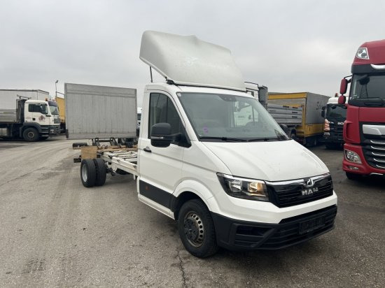 MAN TGE 3.180 Ladebordwand Palfinger - Chassis lastebil: bilde 1 MAN TGE 3.180 Ladebordwand Palfinger - Chassis lastebil: bilde 1