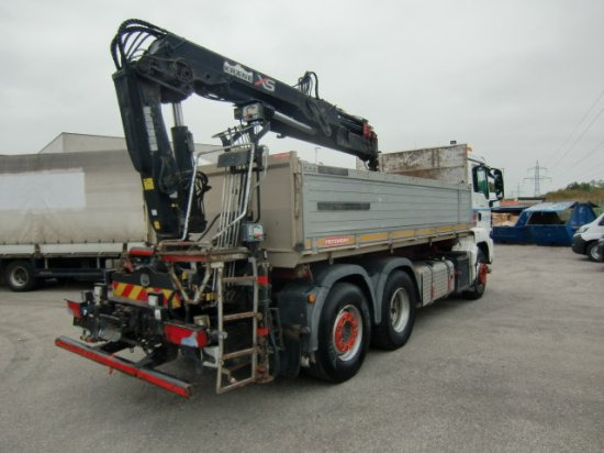 MAN TGS 26.400 3-Seitenkipper, 6x2-2 Lenkachse HIAB 144ES -3DUO - Tippbil, Kranbil: bilde 4 MAN TGS 26.400 3-Seitenkipper, 6x2-2 Lenkachse HIAB 144ES -3DUO - Tippbil, Kranbil: bilde 4