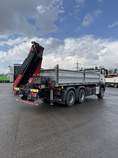 MAN TGS 26.430 6x4 3-Seitenkipper, HMF 2020K-RC Heckkran abnehmbar, - Tippbil, Kranbil: bilde 4 MAN TGS 26.430 6x4 3-Seitenkipper, HMF 2020K-RC Heckkran abnehmbar, - Tippbil, Kranbil: bilde 4